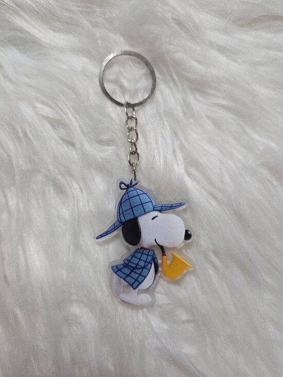 Peanuts Accessories - Peanuts Detective Snoopy Keychain